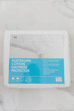 Load image into Gallery viewer, Cotton Mattress Protector